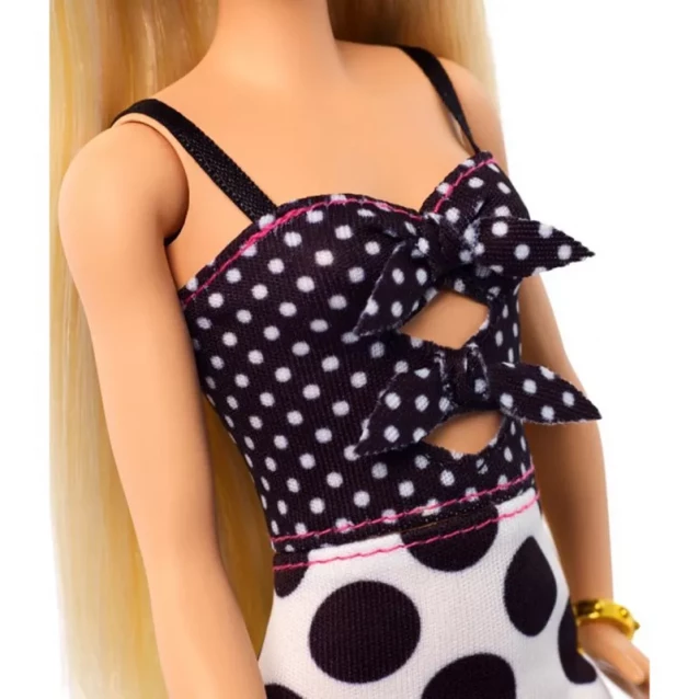 MATTEL BARBIE Кукла "Модница" в черно-белом платье Barbie - 3