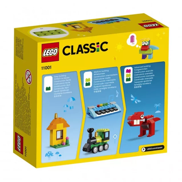 Конструктор LEGO Classic Кубики та ідеї (11001) - 2