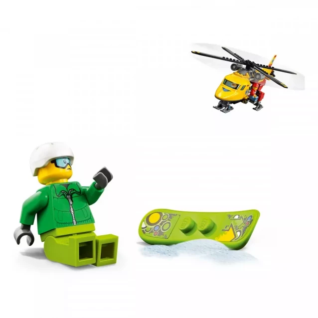 Конструктор LEGO City Гелікоптер Швидкої Допомоги (60179) - 5