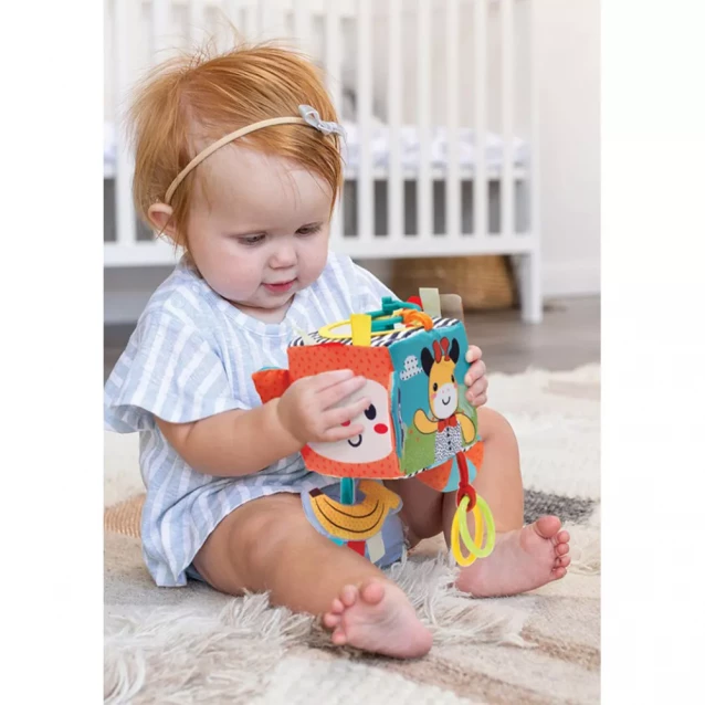 INFANTINO Розвиваюча іграшка динамічний куб "Хованки", 306588I 306588I - 2