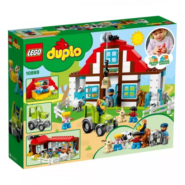 Конструктор LEGO Duplo Пригоди На Фермі (10869) - 3