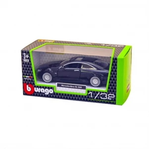 Автомодель Bburago Mercedes-Benz CL-550 1:32 черная (18-43032) детская игрушка