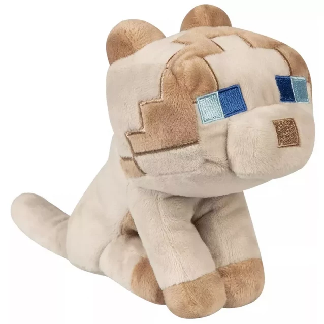 JINX Плюшева іграшка Minecraft Happy Explorer Ragdoll Cat Plush Brown - 1