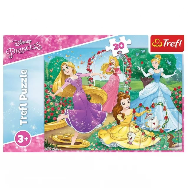TREFL Пазли - (30 елм.) - "Будь принцесою" / Дісней принцеси/Trefl 18267 - 3