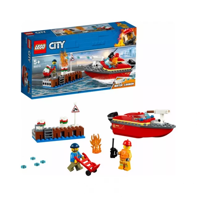 Конструктор LEGO City Пожар На Причале (60213) - 6