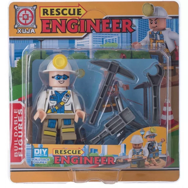 Space Baby Іграшковий набір фігурка-конструктор з аксесуарами серії Rescue engineer в асортименті SB1050 - 1