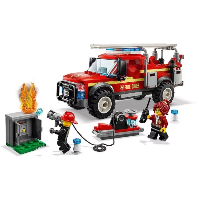 Конструктор LEGO City Вантажівка начальника пожежної частини (60231) - 3