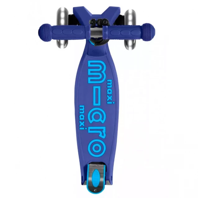 Самокат Micro серии Maxi Deluxe LED темно-синий (MMD099) - 3