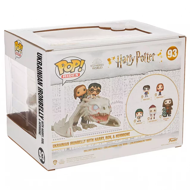 Фігурка Funko Pop! Harry Potter Дракон з Гаррі, Роном та Герміоною (50815) - 7