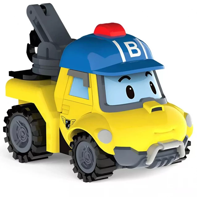 Машинка-трансформер Robocar Poli Робокар Баккі 10 см (MRT-0655) - 3