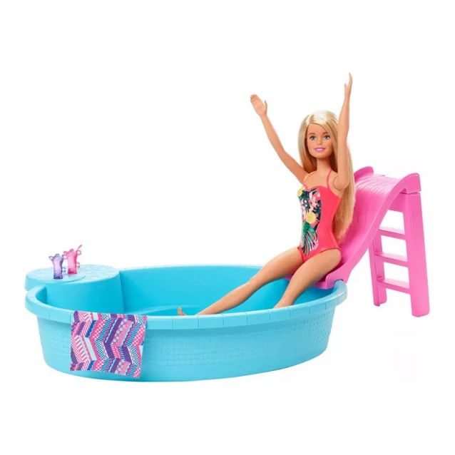 Лялька Barbie Розваги біля басейну (GHL91) - 4