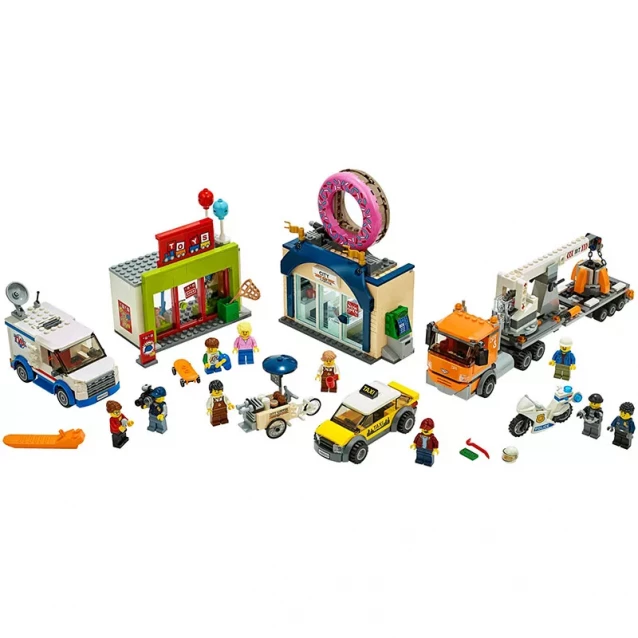 Конструктор LEGO City Открытие магазина пончиков (60233) - 3