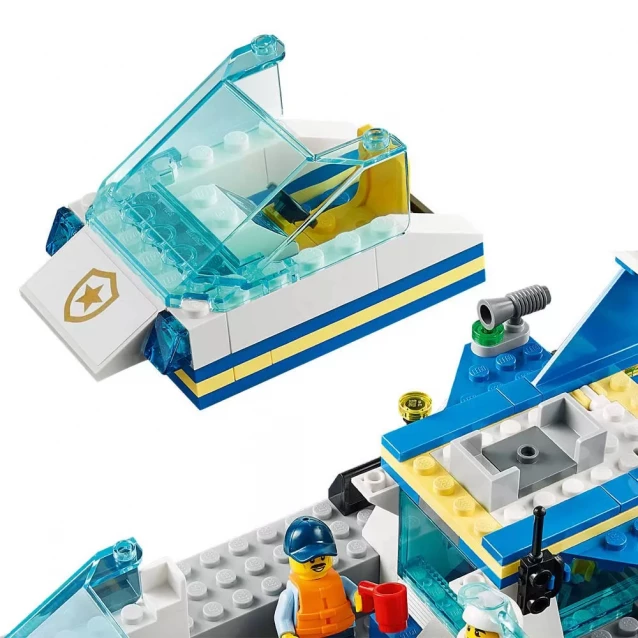 Конструктор LEGO City Полицейская Патрульная Лодка (60277) - 6