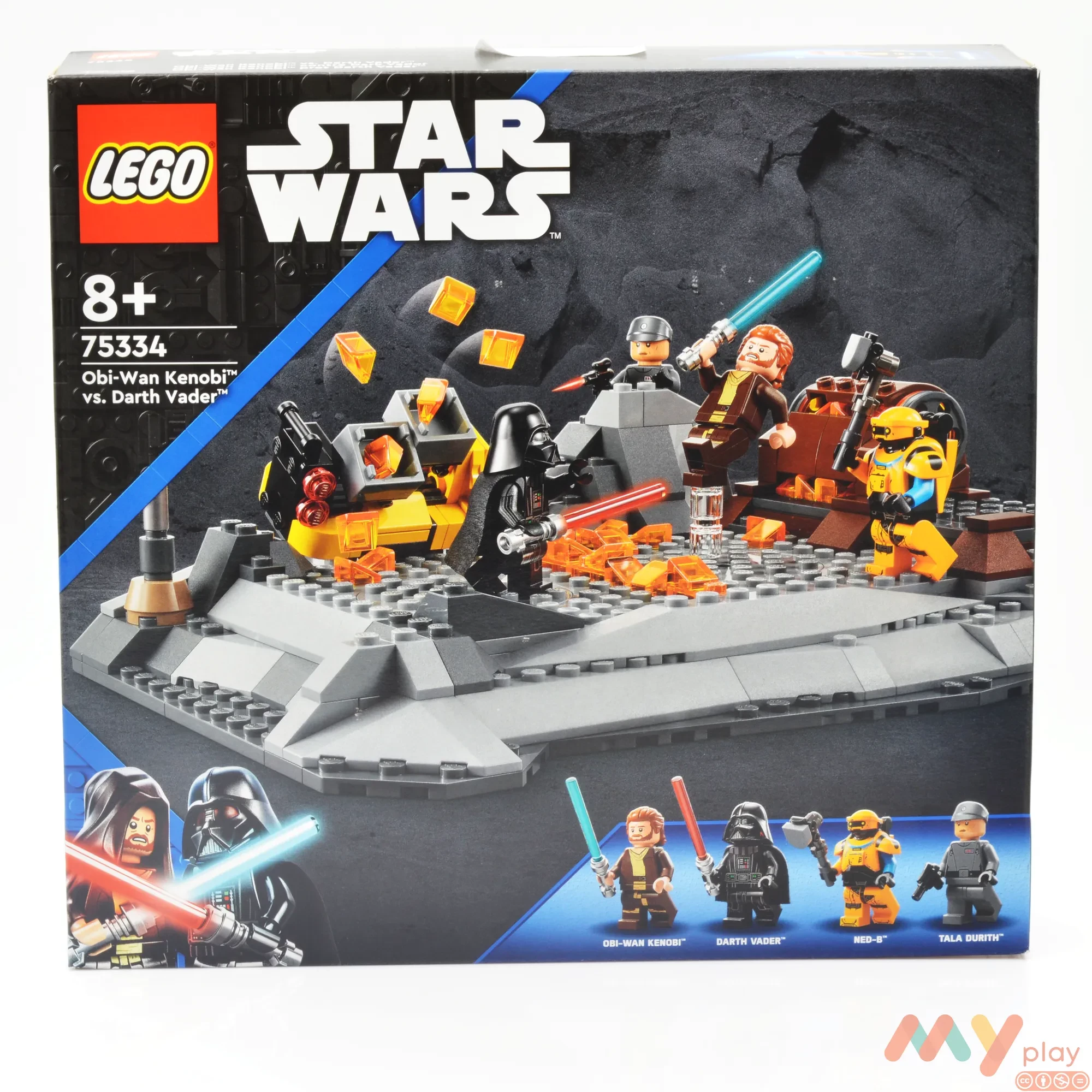Конструктор Lego Star Wars Обі-Ван Кенобі проти Дарта Вейдера (75334) - ФОТО в 360° - 1