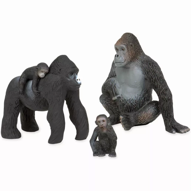 Набор фигурок Terra Семья горилл (4 фигурки) (AN2729Z) - 1