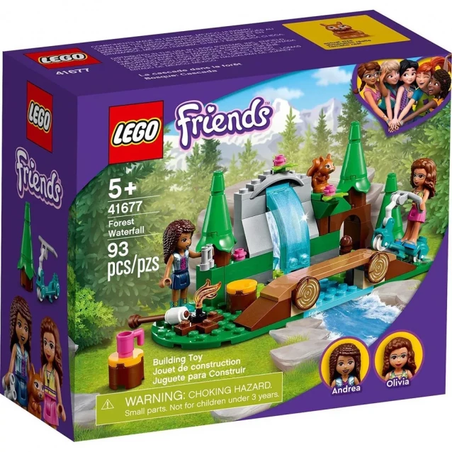 Конструктор LEGO Friends Лісовий Водоспад (41677) - 1