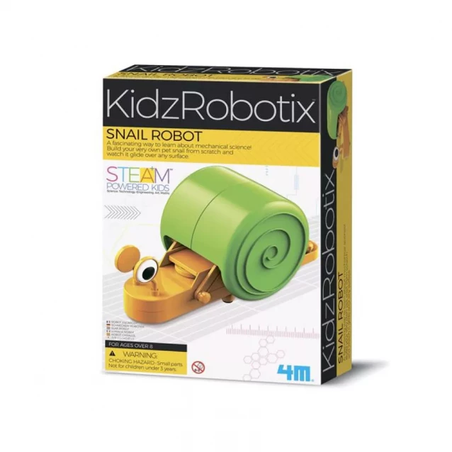 Робот-равлик своїми руками 4M KidzRobotix (00-03433) - 1