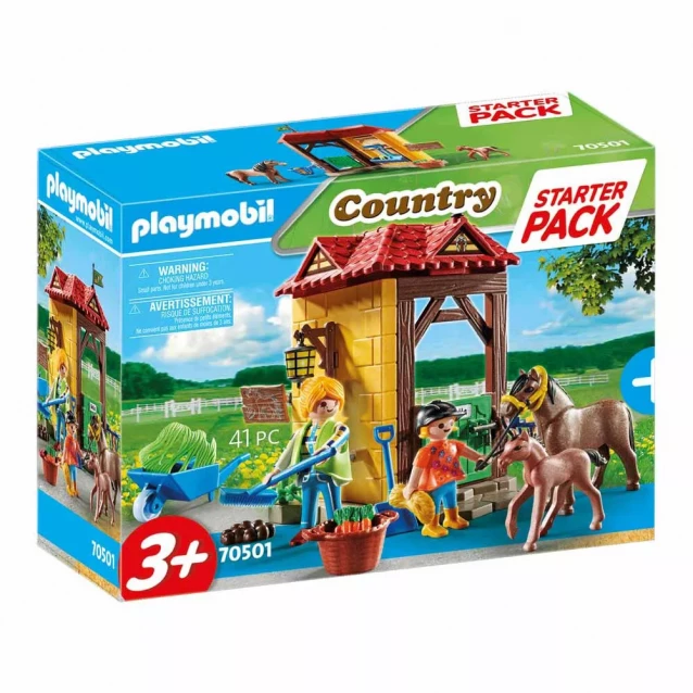 Ігровий набір Playmobil Кінна ферма (70501) - 1