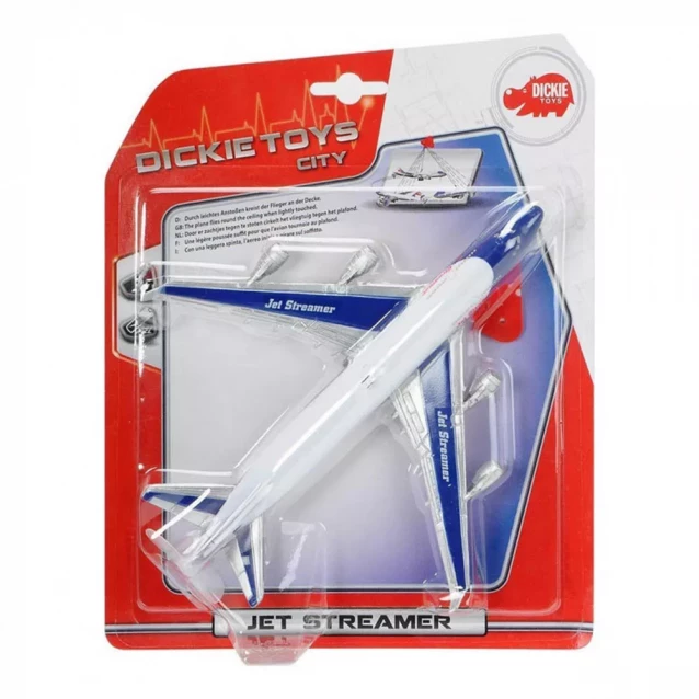 Літак Dickie Toys Jet Streamer 25 см (334 3004) - 2