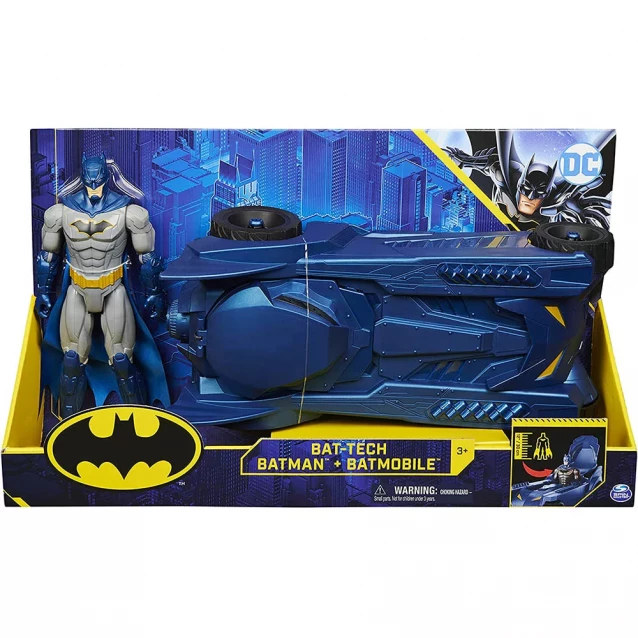 Игровой набор арт. 6058417, Batman, машинка и фигурка,в коробке - 1
