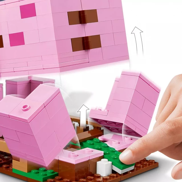Конструктор LEGO Minecraft Будинок-свиня (21170) - 4