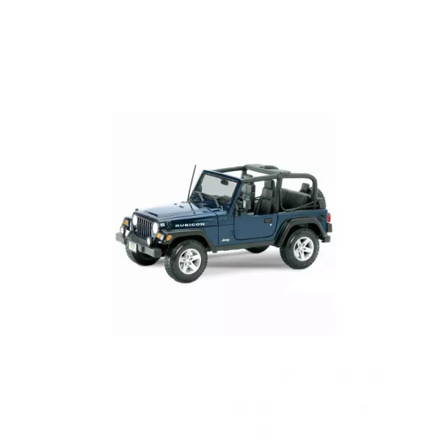 MAISTO Автомодель 1:24 Jeep Wrangler Rubicon синий - 1
