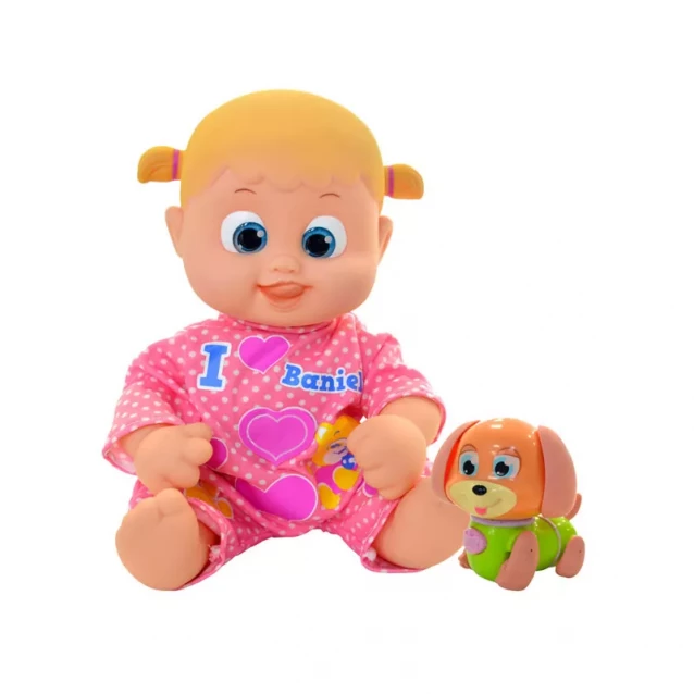 Іграшка лялька арт. 801013 Baniel and Bounie з тваринкою, 2 види, у коробці 28,5*14,5*38 см - 2