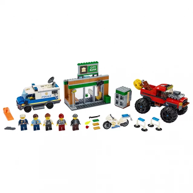 Конструктор Lego City Пограбування з поліцейською вантажівкою-монстром (60245) - 3