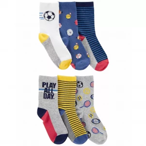 Шкарпетки Carter's для хлопчика 128-155 см 6 шт (3N108510_8-14) - для дітей