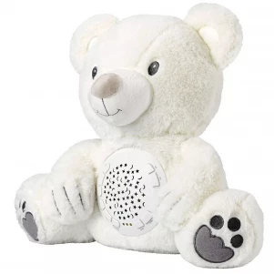 Іграшка Funmuch Білий ведмедик з проектором (FM666-32) для малюків