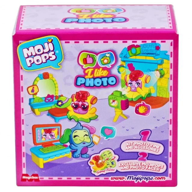 Ігровий набір Moji Pops Box I Like Фотостудія (PMPSV112PL60) - 1