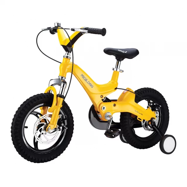 Дитячий велосипед Miqilong JZB Жовтий 16` MQL-JZB16-Yellow - 1