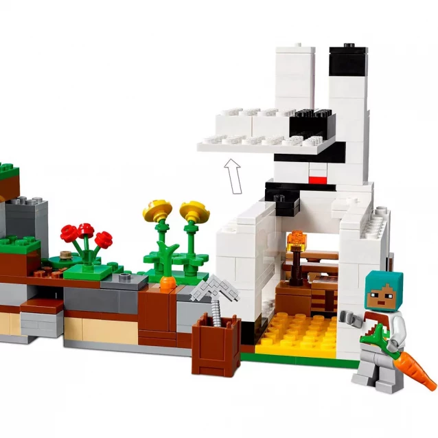Конструктор Lego Minecraft Кроличе Ранчо (21181) - 8