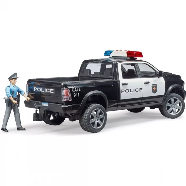 Автомодель Bruder Пікап RAM 2500 та поліцейський 1:16 (02505) - 7