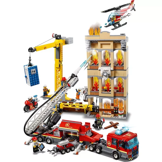 Конструктор LEGO City Городская пожарная бригада (60216) - 3