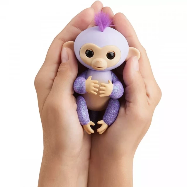 Fingerlings Гламурна ручна мавпочка фіолетова - 3