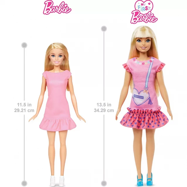 Лялька Barbie My First Білявка з кошеням (HLL19) - 3