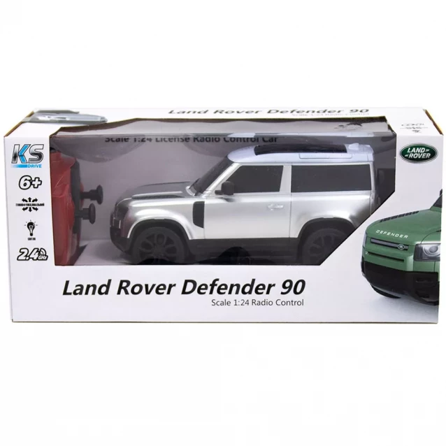 Автомобіль KS DRIVE на р/к - LAND ROVER NEW DEFENDER (1:24, 2.4Ghz, сріблястий) - 9