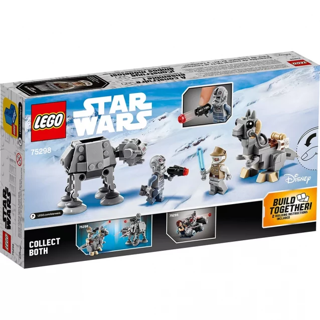 Конструктор LEGO Star Wars Мікровинищувачі: At-At проти Тонтона (75298) - 3
