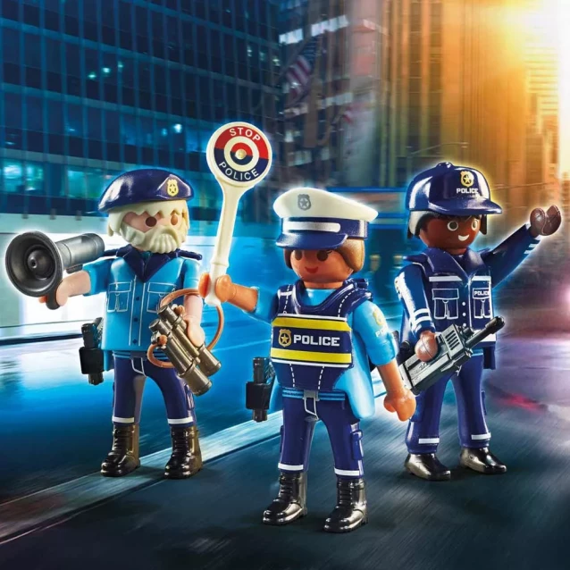 Ігровий набір Playmobil Набір фігурок поліції (70669) - 4