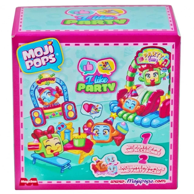 Ігровий набір Moji Pops Box I Like Вечірка (PMPSV112PL40) - 1
