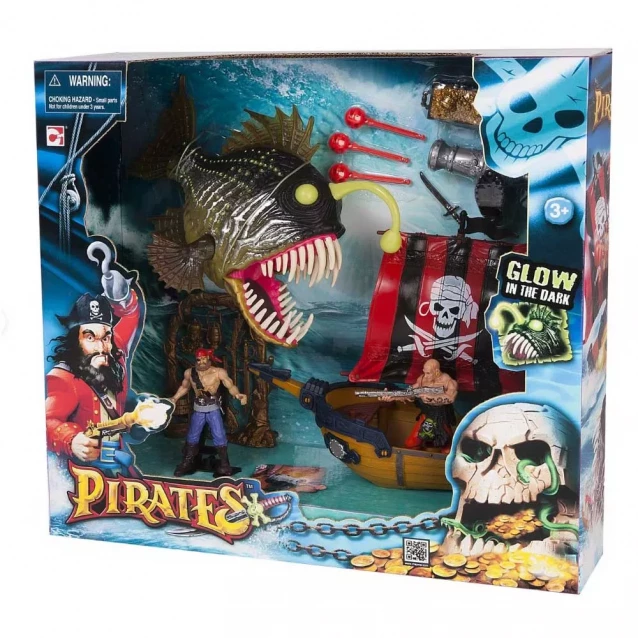 Pirates Ігровий набір "Пірати" Black Devil Anglerfish 505206 - 2