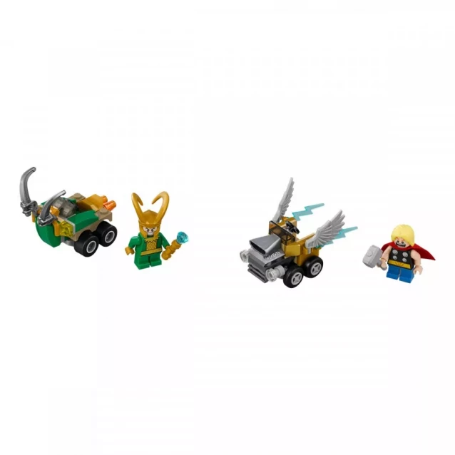 Конструктор LEGO Super Heroes Конструктор Mighty Micros: Тор Проти Локі (76091) - 2