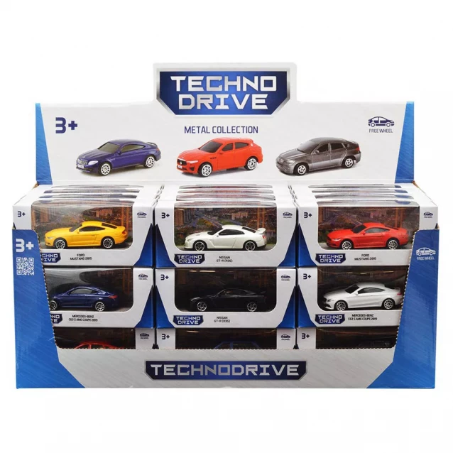 Автомодель TechnoDrive Мини-модели Серия 1 1:64 в ассортименте (250348U) - 1