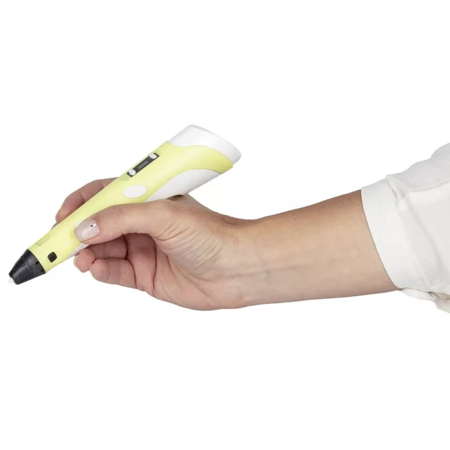 Ручка 3D D_V2_ yellow, желтая, высокотемпературная - 2