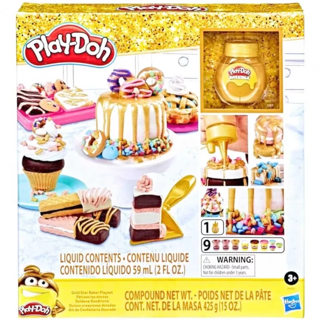 Набір пластиліну Play-Doh Золотий пекар (E9437) - 1