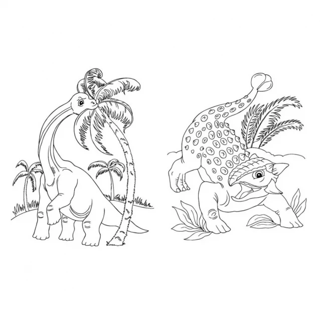 Велика книга розмальовок Ранок Динозаври (482921) - 3