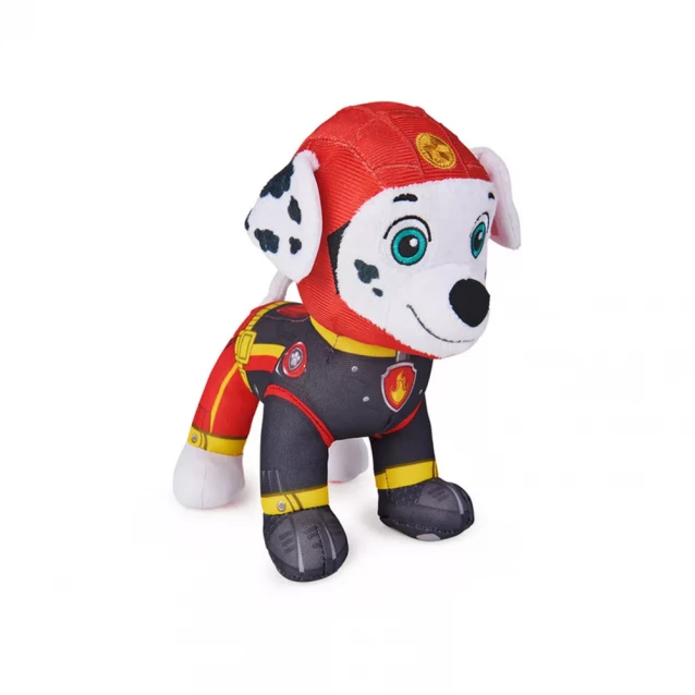 Щенячий патруль: мягкая игрушка щенок Маршал в мотошлеме (20 см) - 3