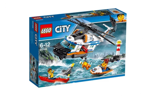 Конструктор LEGO City Надпотужний Рятувальний Гелікоптер (60166) - 1