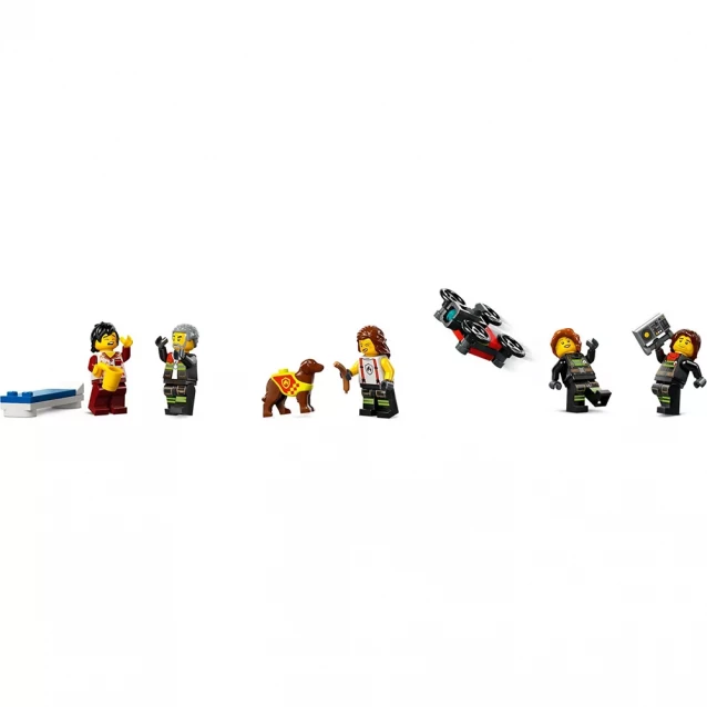 Конструктор LEGO City Пожарное депо с пожарной машиной (60414) - 8